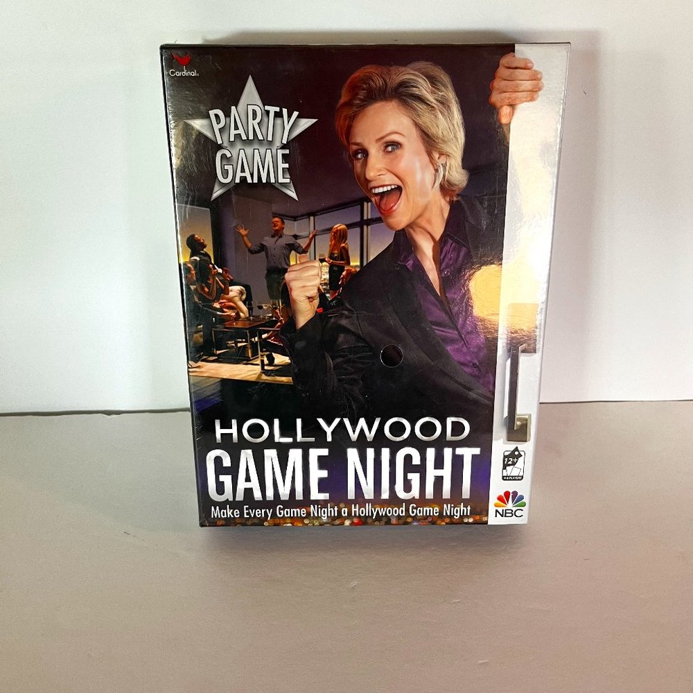 Hollywood Game Night Party Game Board 2014 NBC Party Game New Sealed Family Gam
